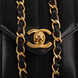 Chanel Lambskin Vertical Quilted Tassel 24K Gold Camera Crossbody Bag