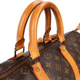 Louis Vuitton Monogram Canvas Keepall 45 Travel Bag