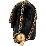 Chanel Quilted Lambskin Small Rectangular Single Flap Crossbody Bag