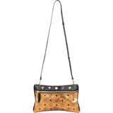 MCM Visetos Monogram Stark Studded 2 in 1 Backpack