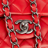 Chanel Quilted Lambskin Mini Rectangular Single Flap Crossbody Bag