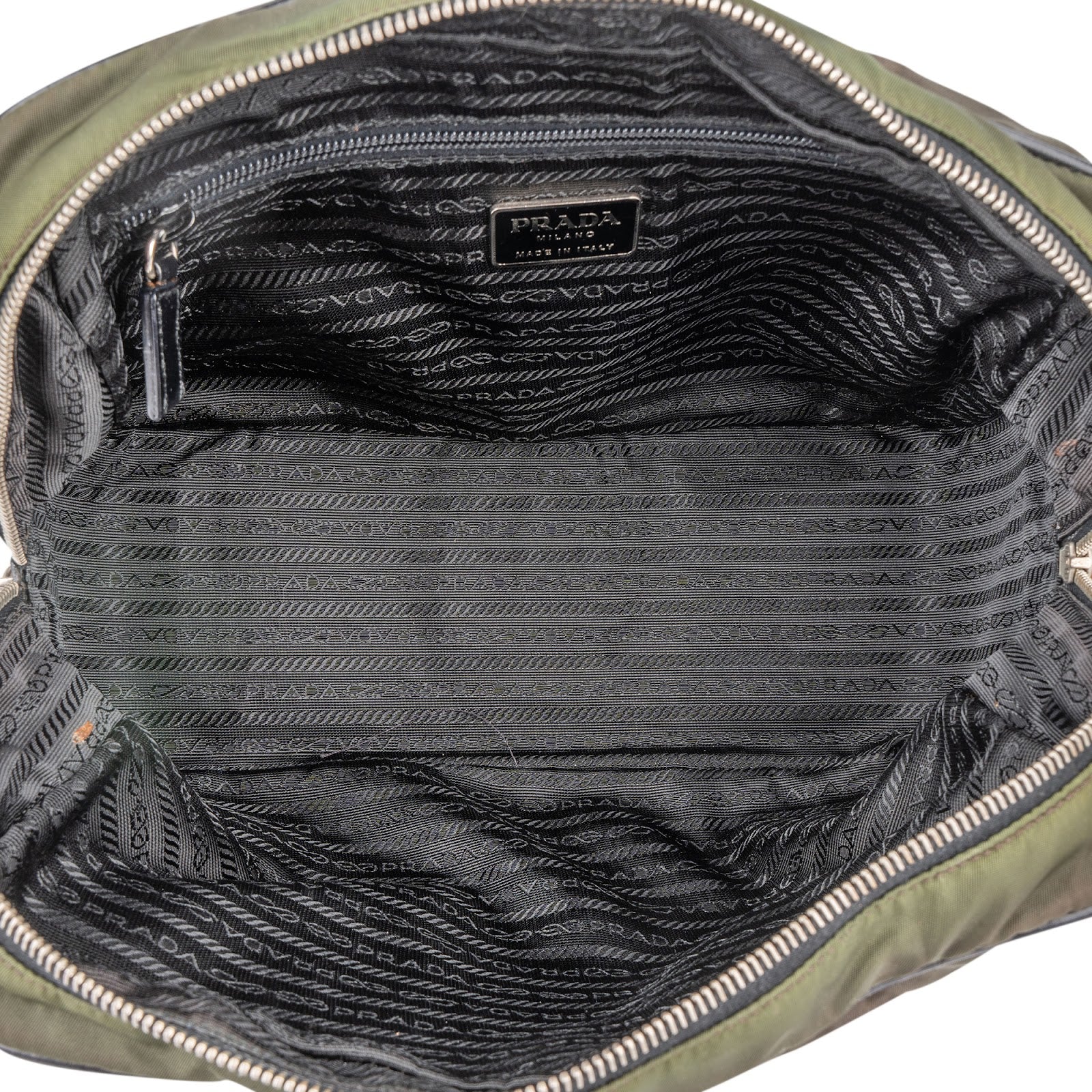 Prada Nylon Triangle Shoulder Bag - vintageandkickz