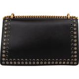 Gucci Black Soft Leather Dionysus Studded Shoulder Bag