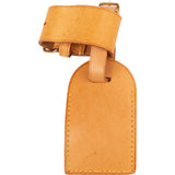 [🔄️B21 / F22] Louis Vuitton Vachetta Leather Luggage Tag - vintageandkickz