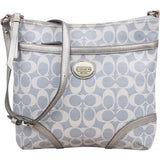 Coach Monogram Signature File Crossbody Bag