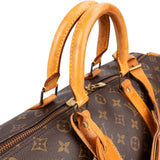 Louis Vuitton Monogram Canvas Keepall 45 Bandoulière Travel Bag