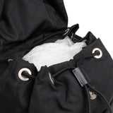 Prada Black Tessuto Nylon Triangle Backpack