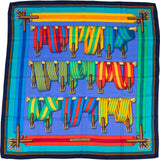 Hermès Sangles Silk 90 Scarf Tuch
