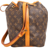 Louis Vuitton Monogram Canvas Sac Noé Petit Shoulder Bag