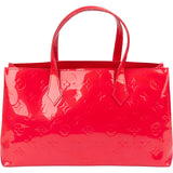 Louis Vuitton Pink Monogram Vernis Leather Wilshire PM Handbag