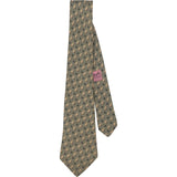 Hermès Grenouille Pattern Silk Tie Krawatte