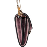 Bvlgari Metallic  Serpenti Forever Wallet On Chain Crossbody Bag