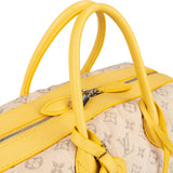 Louis Vuitton Monogram Limited Edition Printemps Denim Speedy Round Handbag