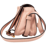 Chloé Grained Calfskin Mini Marcie Saddle Crossbody Bag