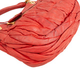 Miu Miu Matelassé Leather Coffer Handbag