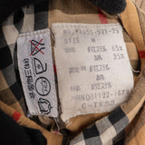 Burberry Black Cotton Trench Coat (M)