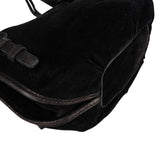 Celine Suede Glitter Leather Bittersweet Small Handbag