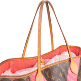 Louis Vuitton Monogram Canvas V Grenade Fuchsia Neverfull MM Shoulder Bag