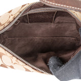 Coach Monogram Signature Demi Pouch Handbag