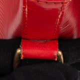 Louis Vuitton Red Epi Leather Sac Noé Petit Shoulder Bag