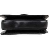 Céline Boxcalf Horse Carriage Triomphe Flap Shoulder Bag