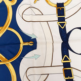 Hermès Eperon d'Or Silk Carre 90 Scarf Tuch