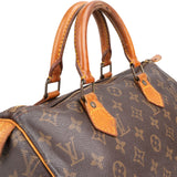 Louis Vuitton Monogram Canvas Speedy 30 Handbag