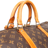 Louis Vuitton Monogram Canvas Keepall 55 Travel Bag
