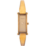 Gucci Gold Tone 1500L Bangle Woman Watch