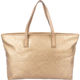 Gucci Golden Monogram GG Tote Shoulder Bag