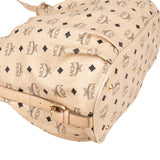 MCM Monogram Visetos Hobo Shoulder Bag