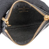 Louis Vuitton Leather Monogram Empreinte Bicolor Cles Key Pouch Wallet