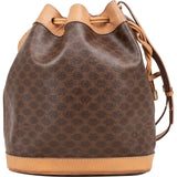 Celine Macadam Drawstring Bucket Shoulder Bag - vintageandkickz