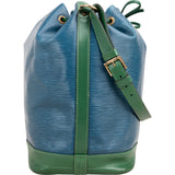 Louis Vuitton Bicolor Epi Leather Sac Noé Grande Shoulder Bag