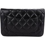 Chanel Quilted Caviar Leather Wallet On Chain Crossbody Bag