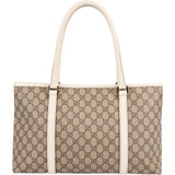 Gucci Monogram GG Supreme Canvas Tote Shoulder Bag