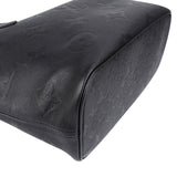 Louis Vuitton Noir Monogram Empreinte Leather Neverfull MM Shoulder Bag