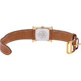 Hermès Gold Tone Heure H HH1.201 Watch