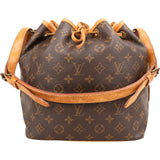 Louis Vuitton Monogram Canvas Sac Noé Petit Shoulder Bag