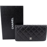 Chanel Quilted Lambskin CC Flap Wallet