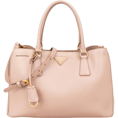 Prada Saffiano Lux Leather Galleria Tote Handbag