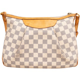 Louis Vuitton Monogram Damier Azur Canvas Siracusa PM Crossbody Bag