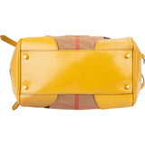Burberry Nova-Check Monogram Haymarket Hobo Shoulder Bag