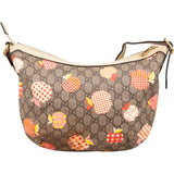 Gucci Monogram GG Supreme Les Pommes Small Crossbody Bag