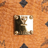 MCM Monogram Visetos Boston Handbag