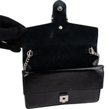 Gucci Wrinkled Patent Leather Dionysus Super Mini Crossbody Bag