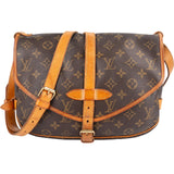 Louis Vuitton Monogram Canvas Saumur 30 Crossbody Bag