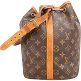 Louis Vuitton Monogram Canvas Sac Noé Petit Shoulder Bag