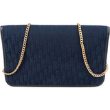Christian Dior Oblique Monogram Vintage Chain Flap Shoulder Bag