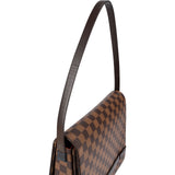 Louis Vuitton Monogram Damier Ebene Canvas Tribeca Longue Shoulder Bag